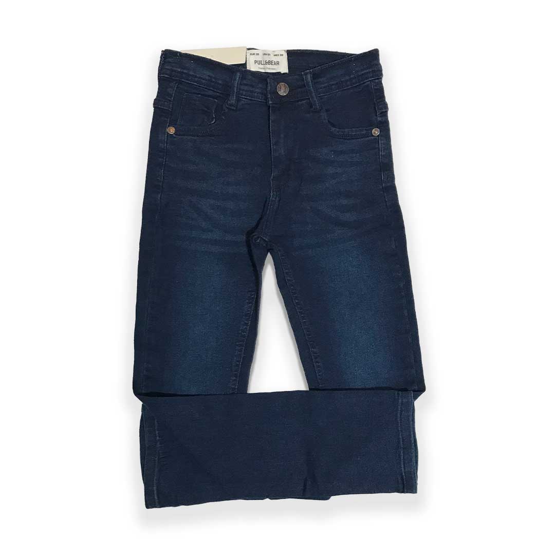 Dark Blue Denim Jeans – Slim Fit